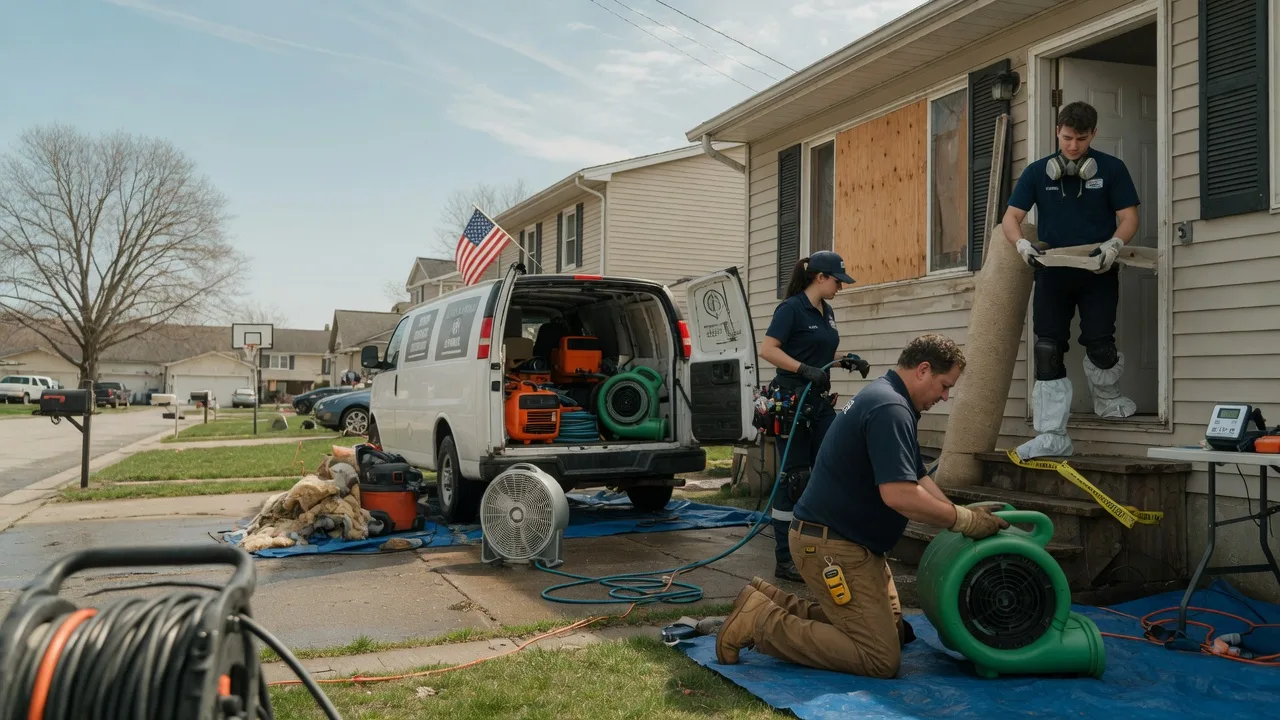 Water Damage Restoration in Jewett, IL near me